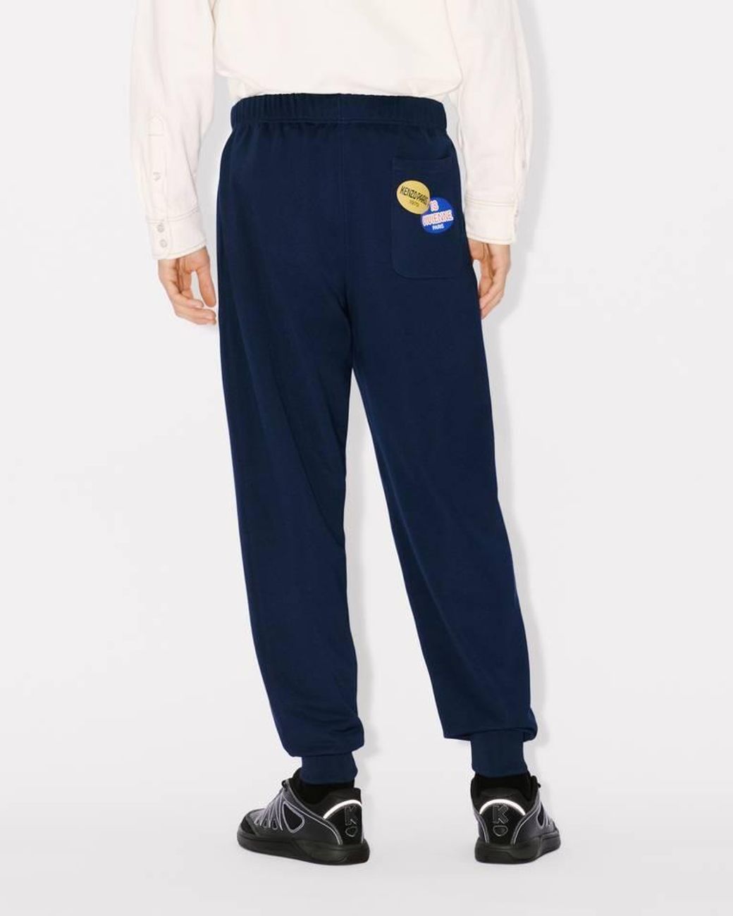 KENZO Blue Fruit Stickers' Classic Jog Pant for men
