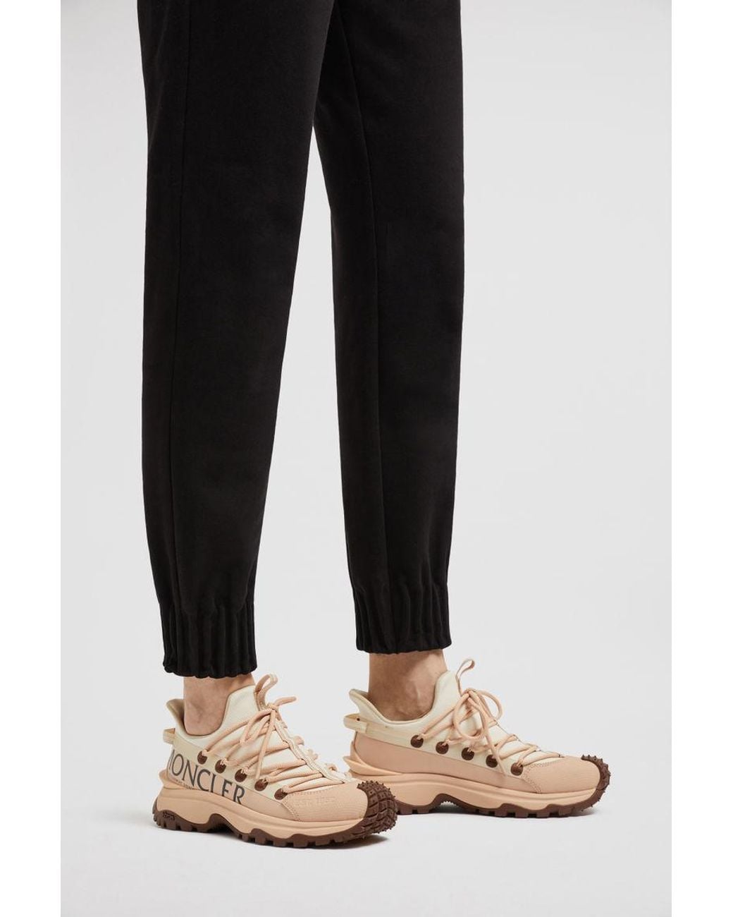 Moncler Pink Trailgrip Lite 2 Lace-Up Sneakers