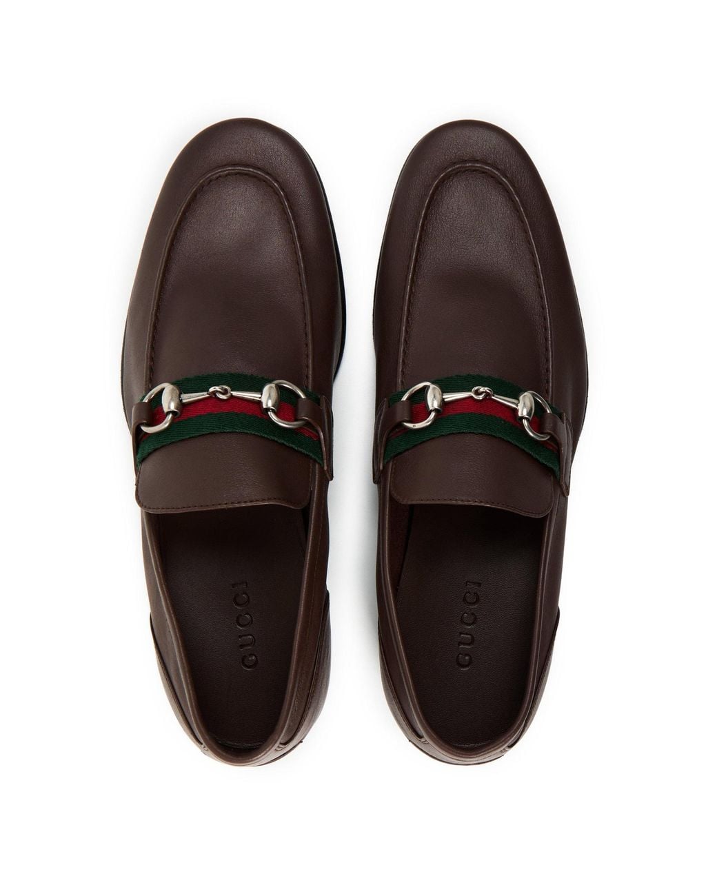 Gucci Brown Simple Loafers for men