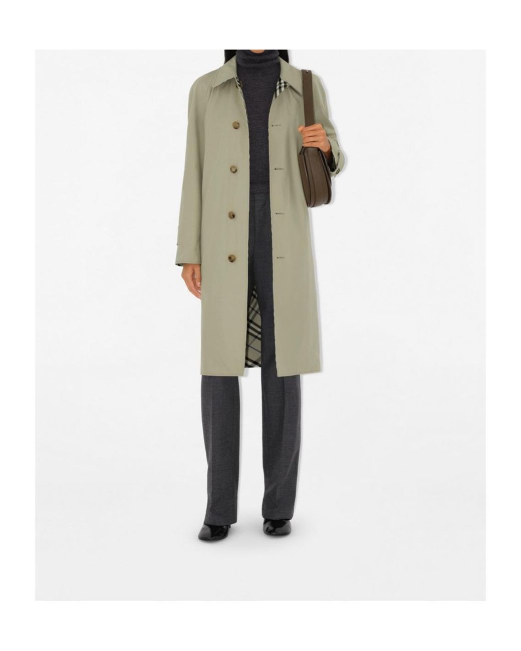 Burberry Natural Reversible Cotton Coat