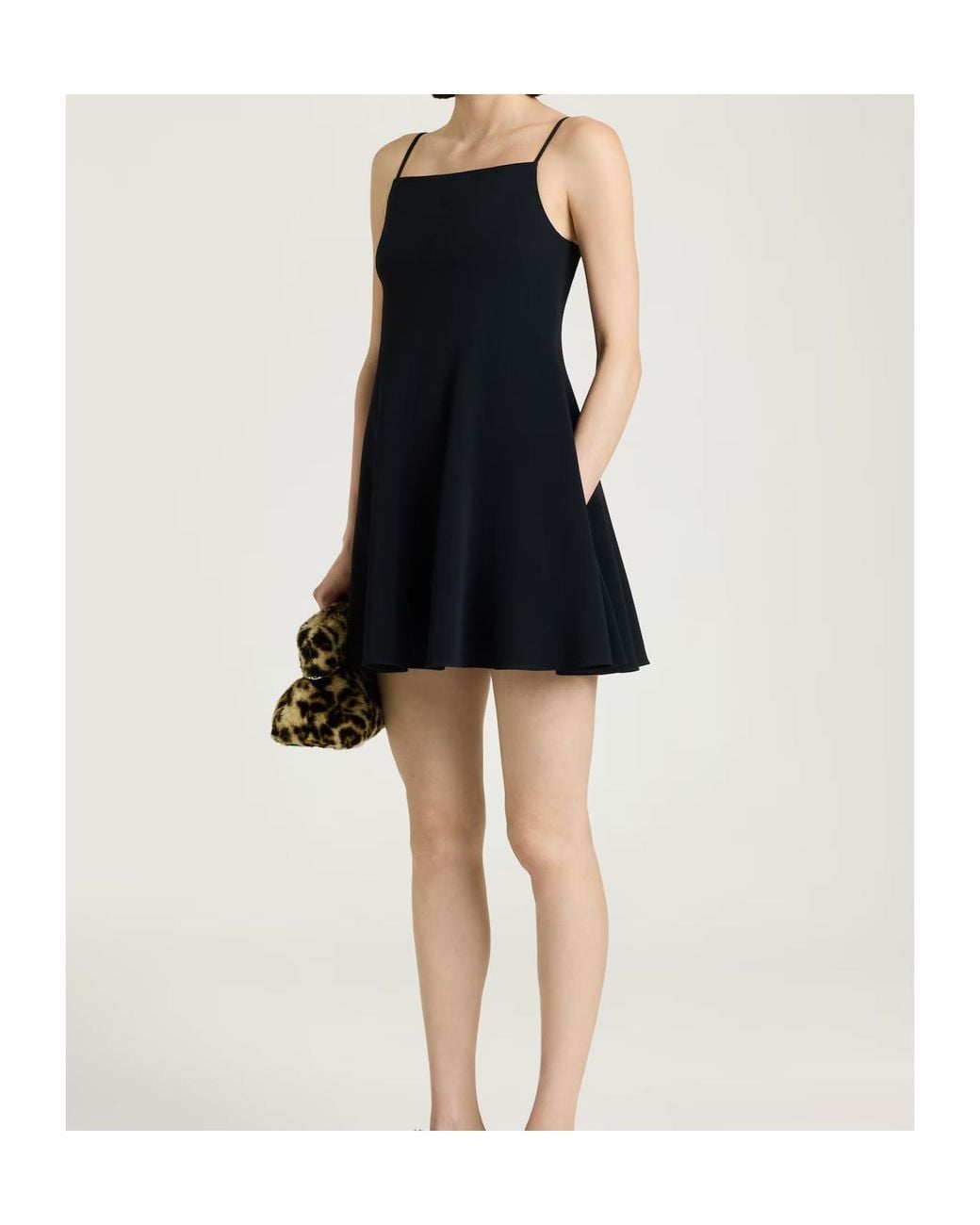 Givenchy Blue Sliced Mini Dress