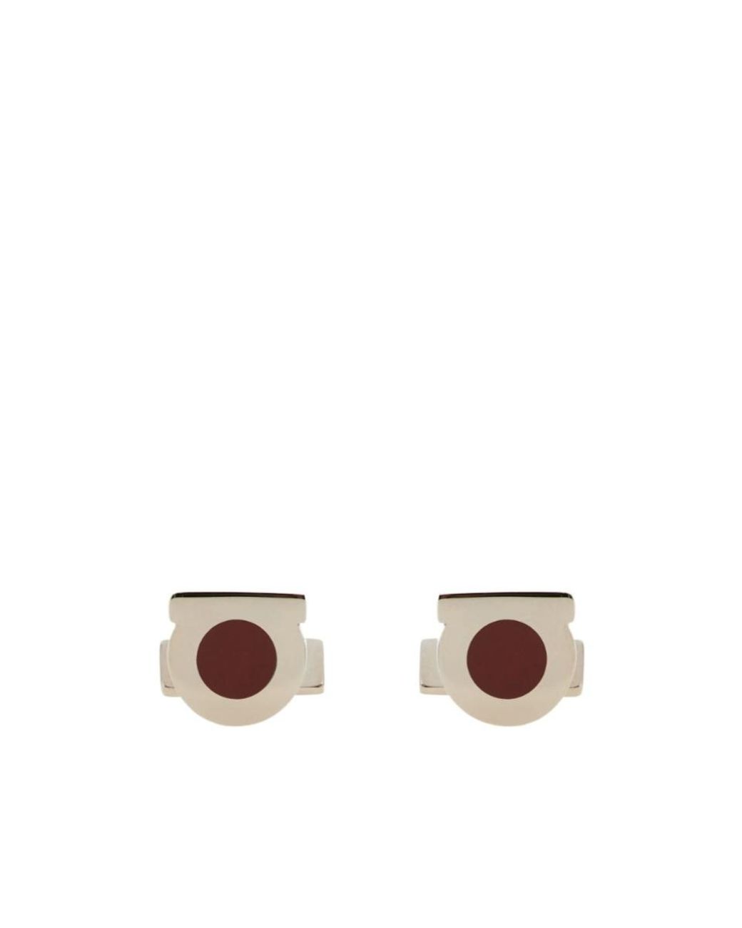 Ferragamo Multicolor Gancini Cufflinks for men