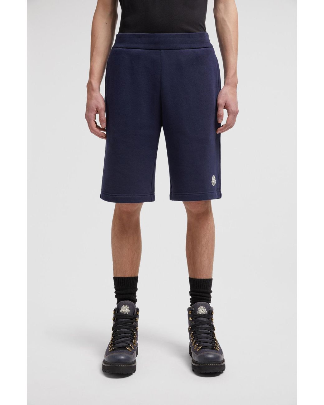 Moncler Blue X Mercedes-Benz By Nigo Cotton Shorts for men