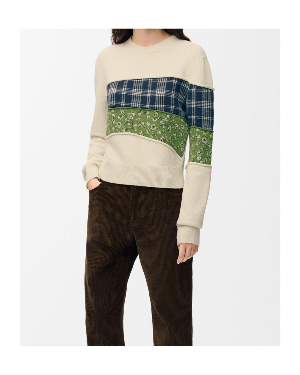 Loewe Multicolor X Cosima Von Bonin Patchwork Sweater
