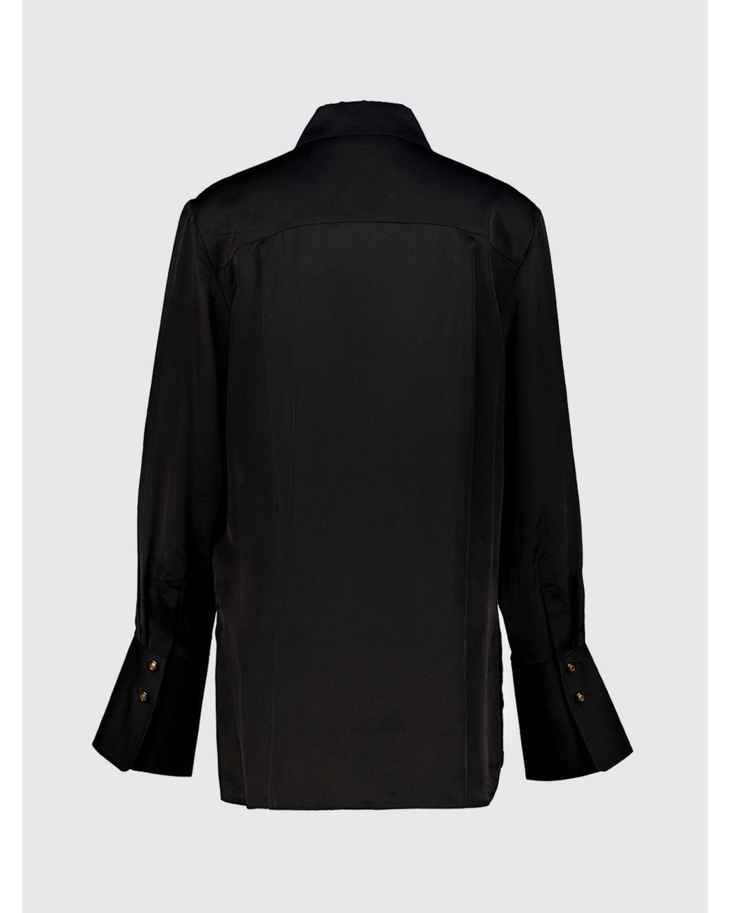 Zimmermann Black Valiant Silk Shirt