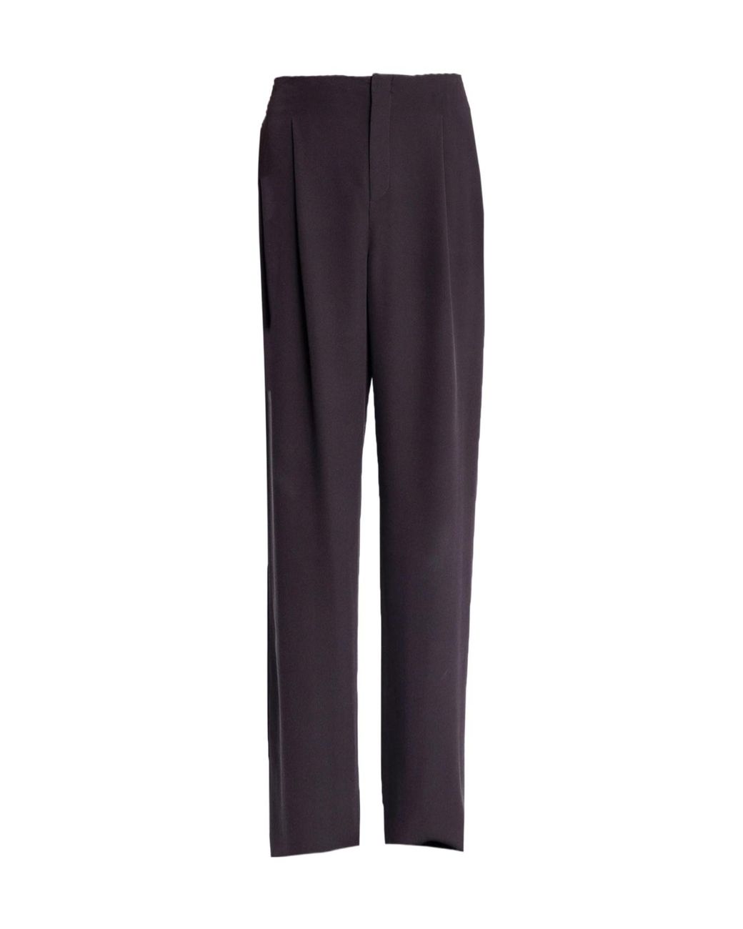 Saint Laurent Blue Pleated Casual Pants for men