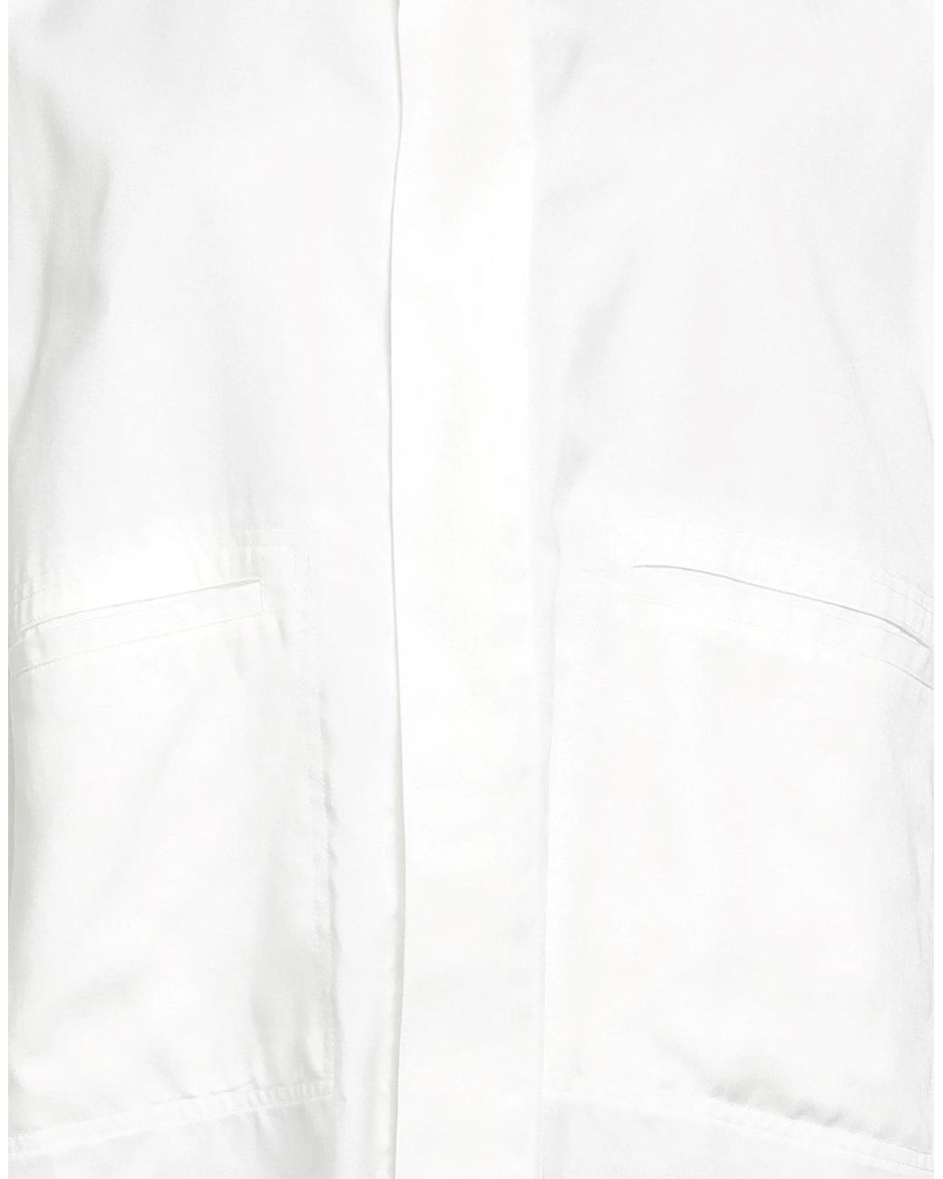 Maison Margiela White Long Sleeves Blouses