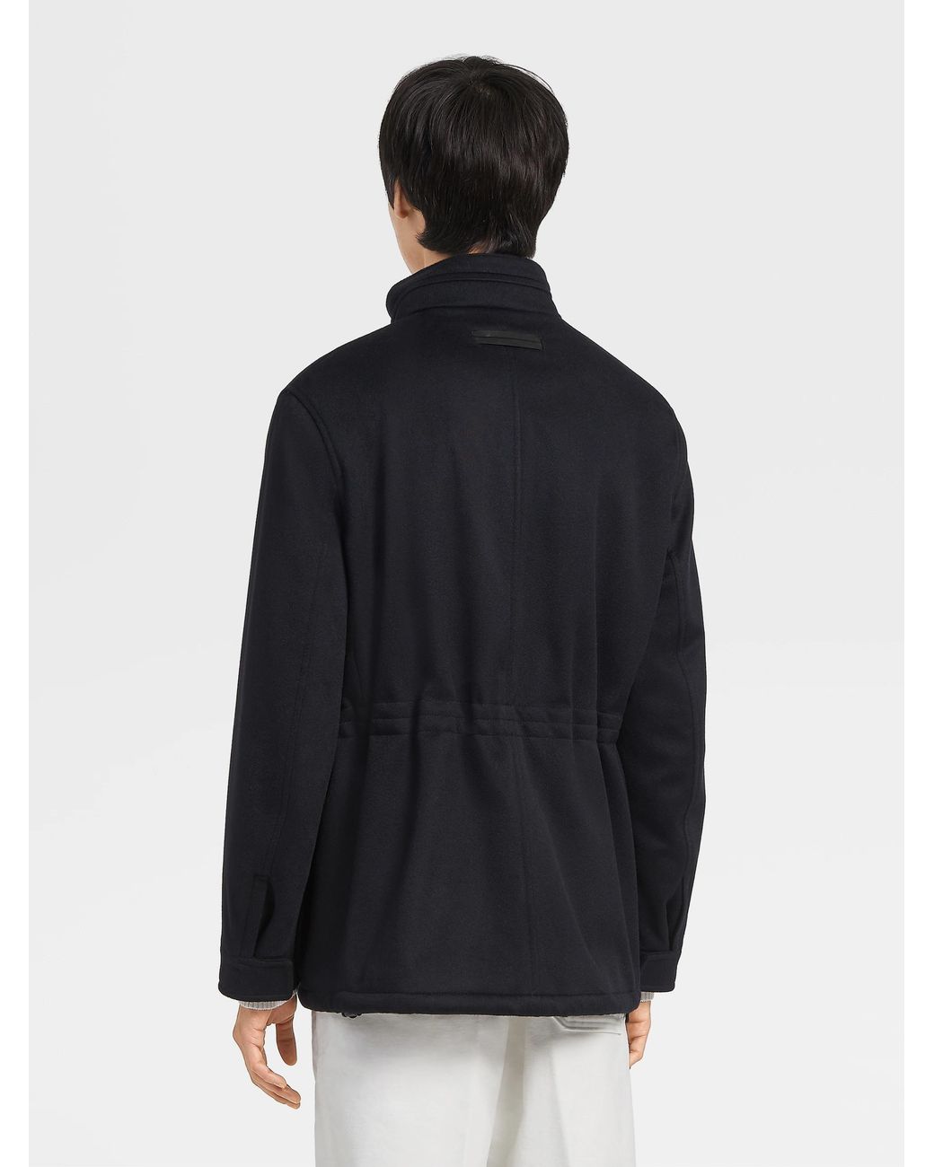 Zegna Blue Oasi Elements Vetta Over Jacket for men