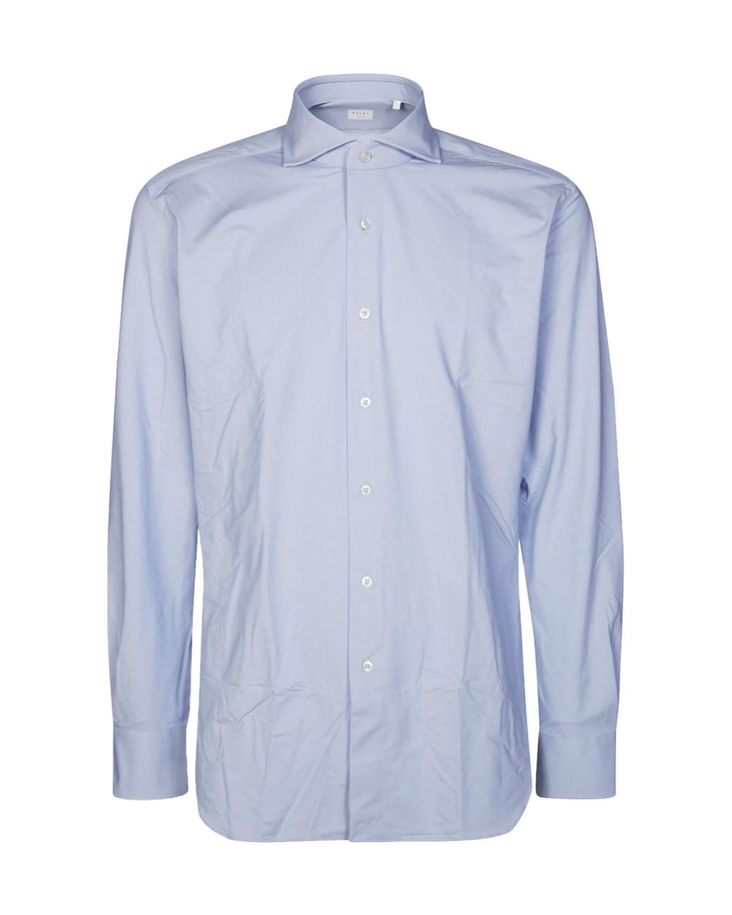 Xacus Blue Long-Sleeved Buttoned Shirt for men