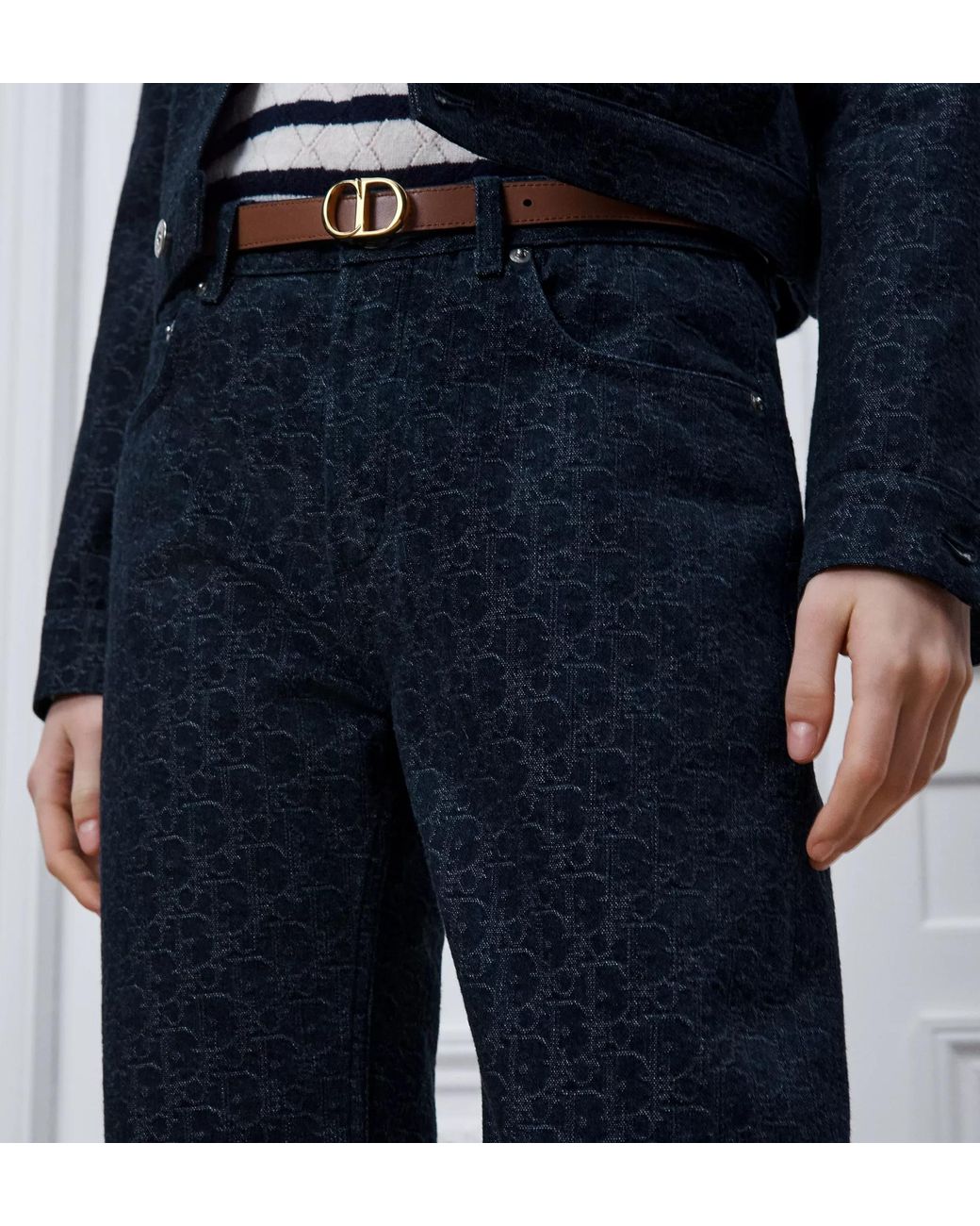 Dior Blue Regular-Fit Jeans