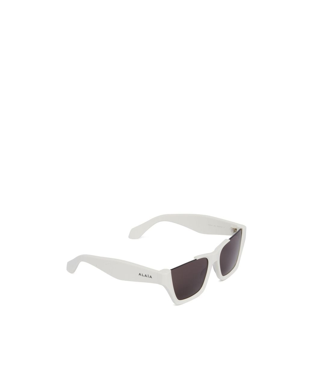 Alaïa Pink Alaïa Rectangular Frame Sunglasses