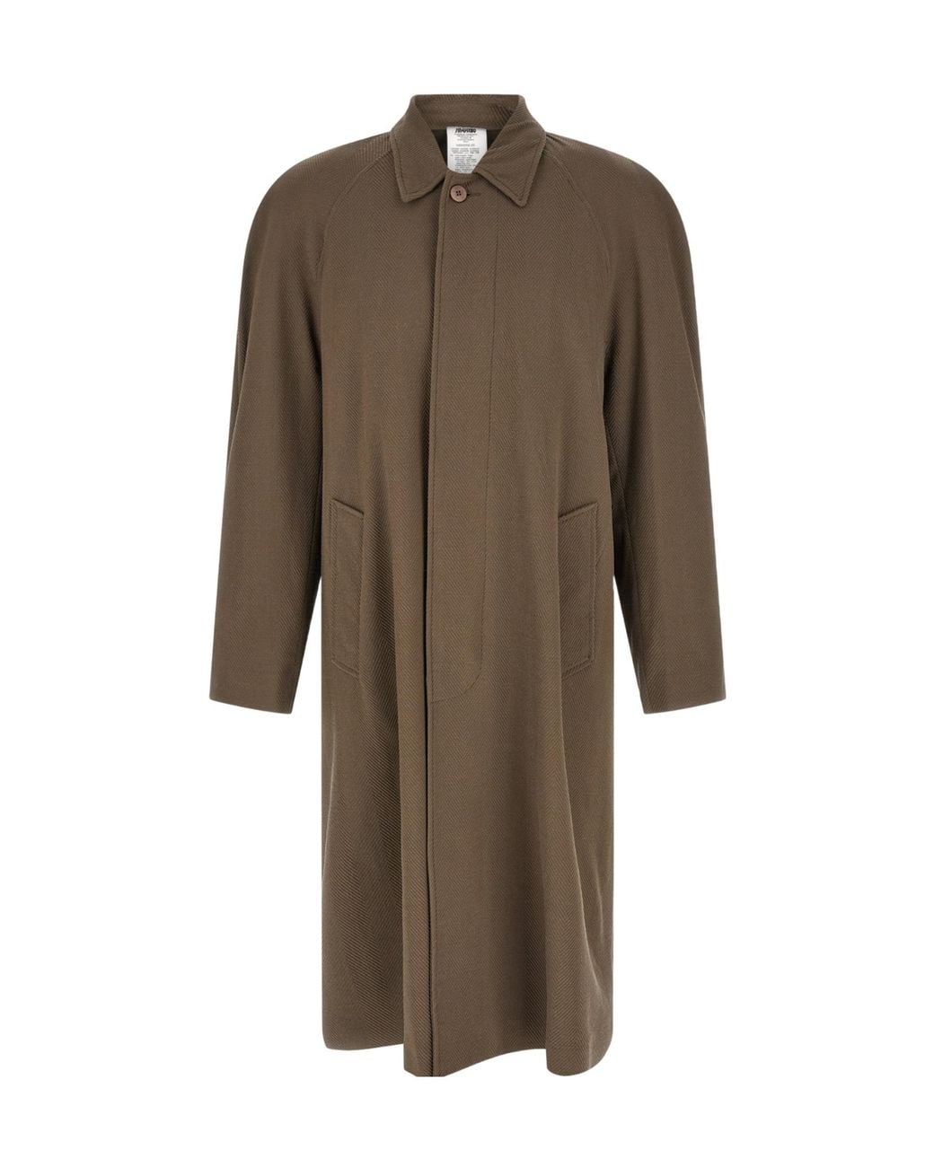 Magliano Brown Caligo Coat for men