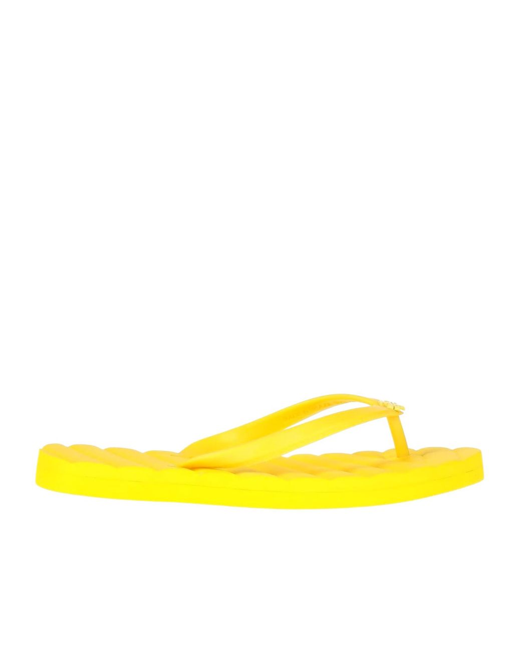 Tory Burch Yellow Minimalist Comfortable Non-Slip Flip-Flops