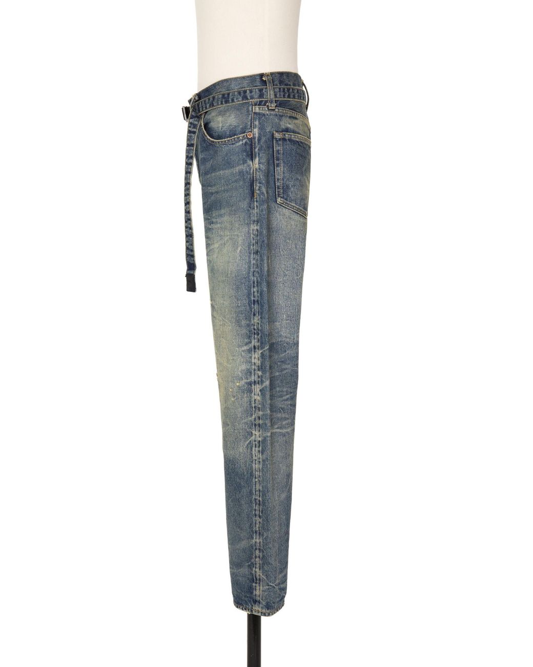 Sacai Blue Beyondexx Denim Jeans for men