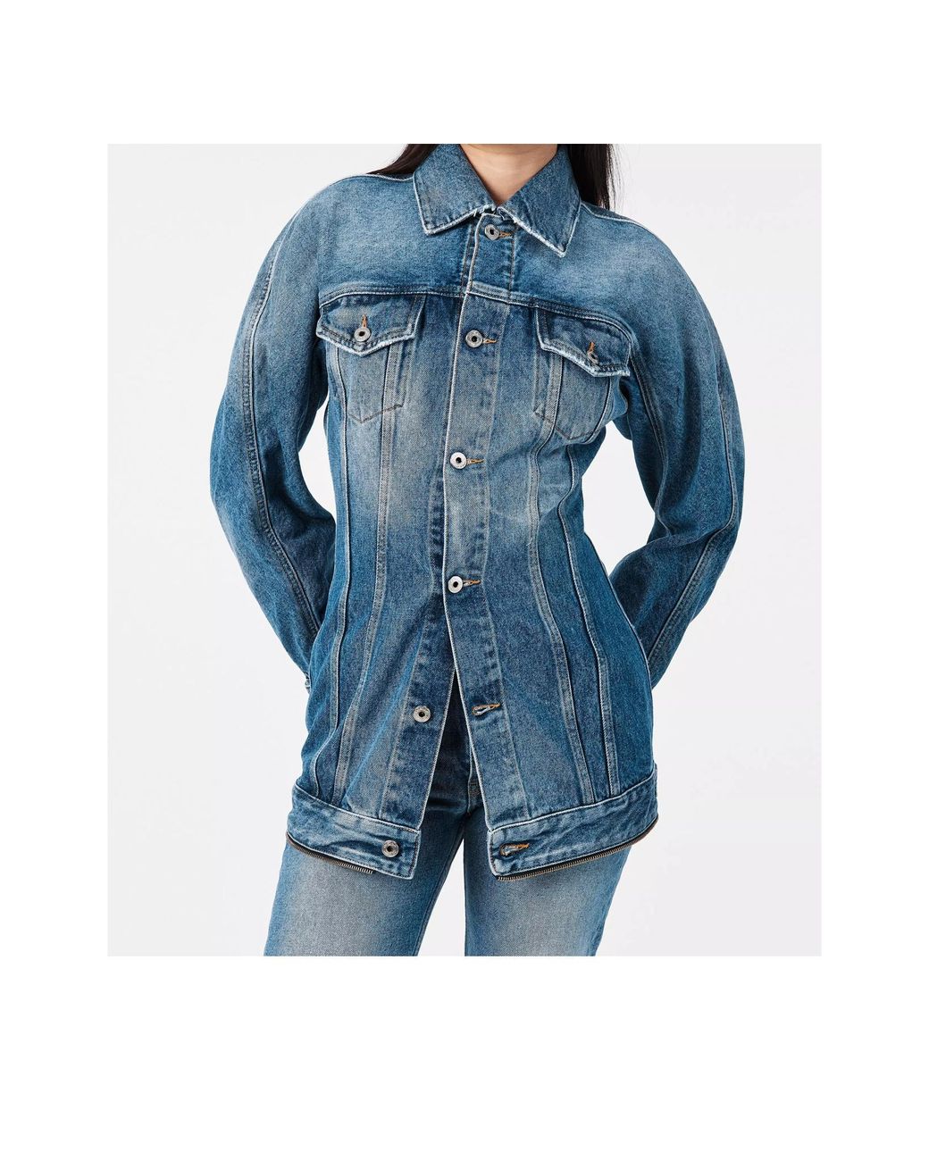 Off-White c/o Virgil Abloh Blue Dress