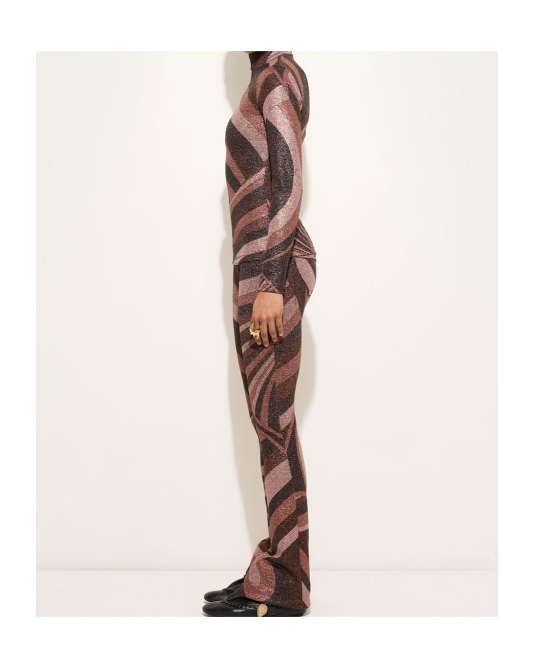 Emilio Pucci Pucci Iride Flared Jersey Pants