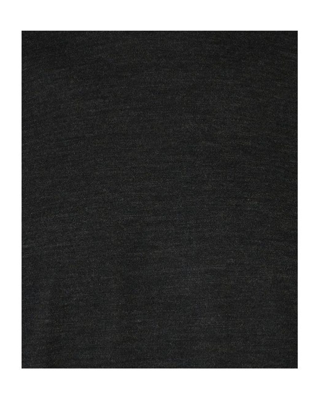 Kiton Black Long-Sleeved Sweater for men