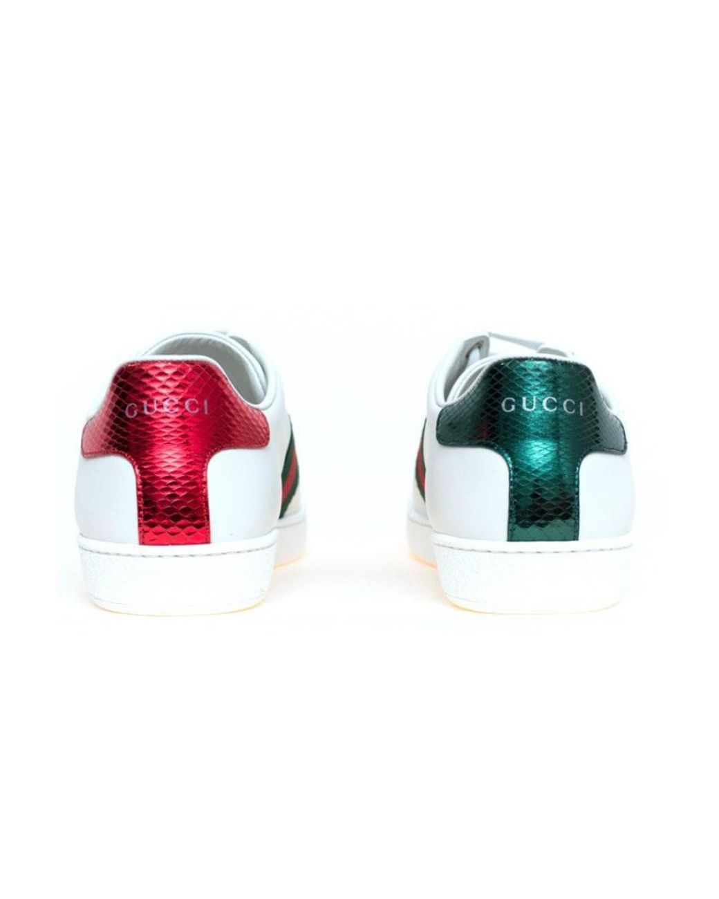 Gucci White Safety Pin Casual Sports Shoes