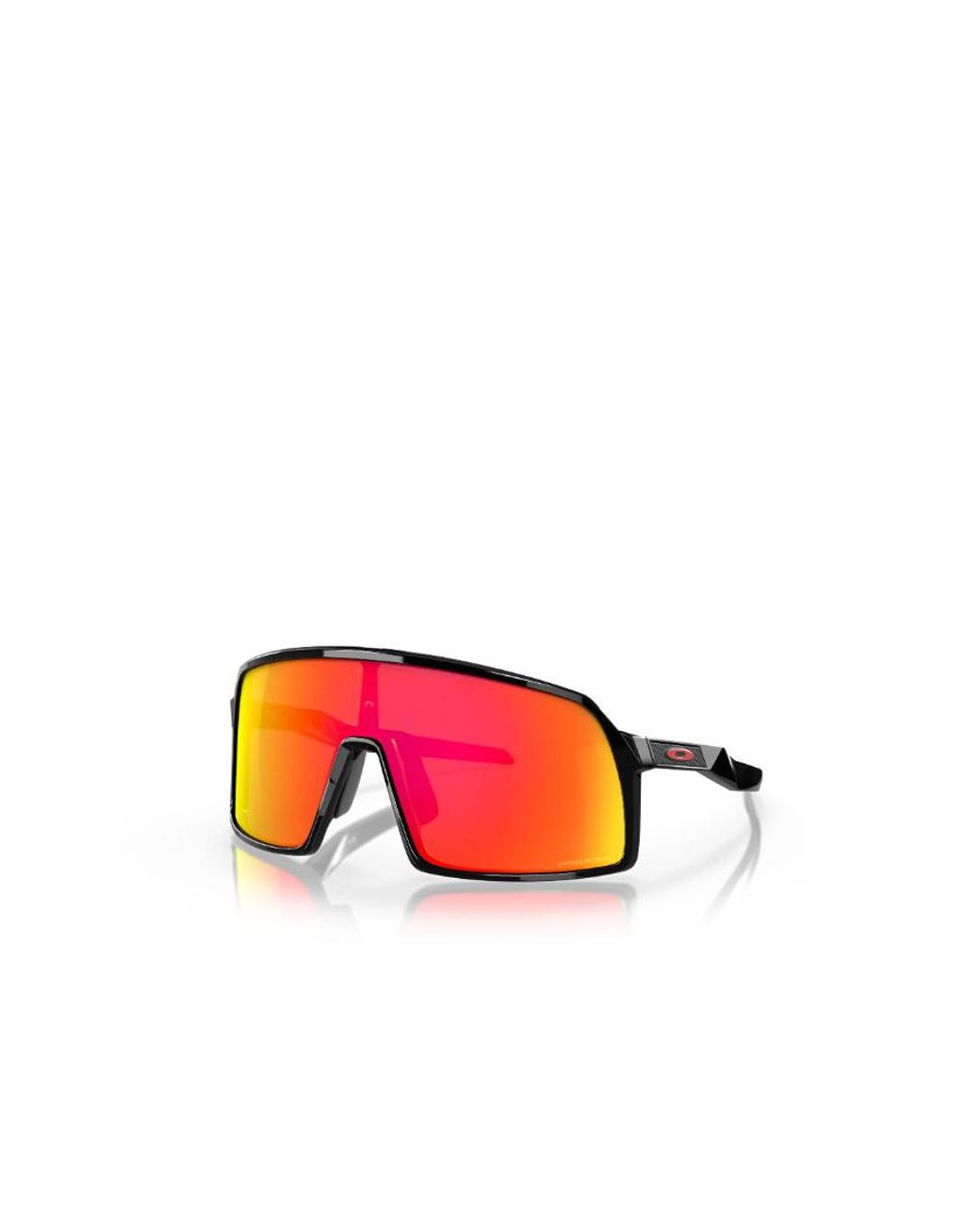 Oakley Red Geometric Frame Sunglasses for men
