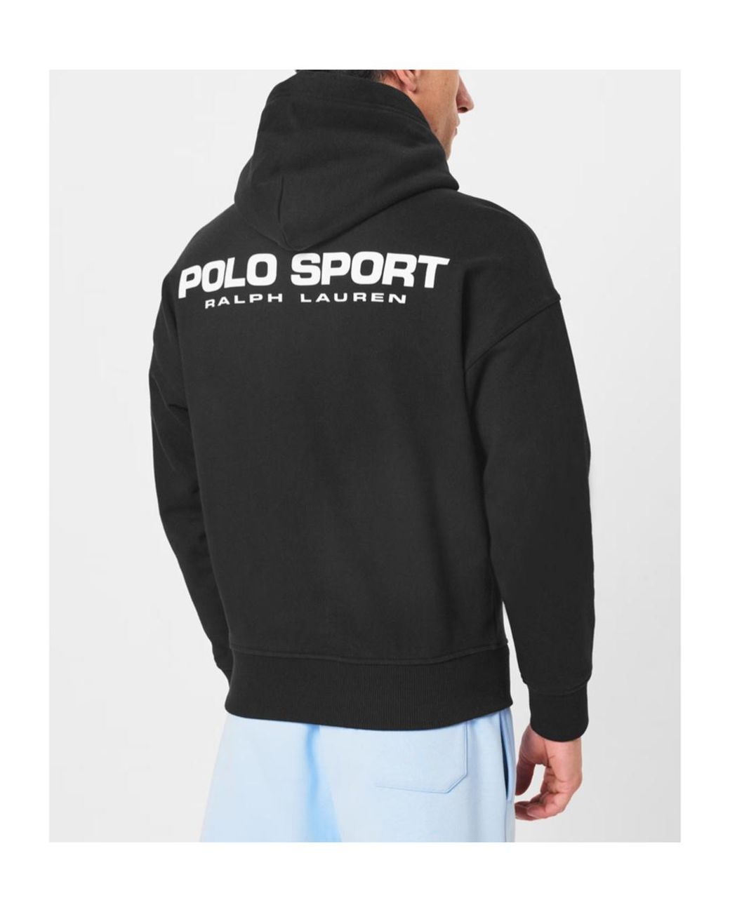 Polo Ralph Lauren Black Logo Hoodie for men