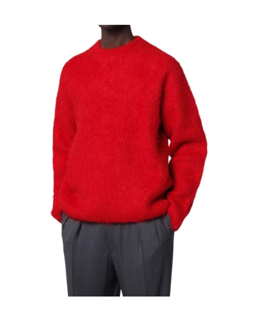 Séfr Red Long-Sleeved Sweater for men