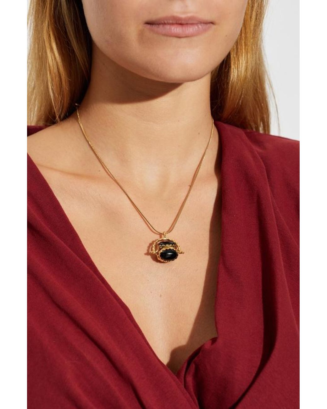 Isabel Marant White Hanae Necklace