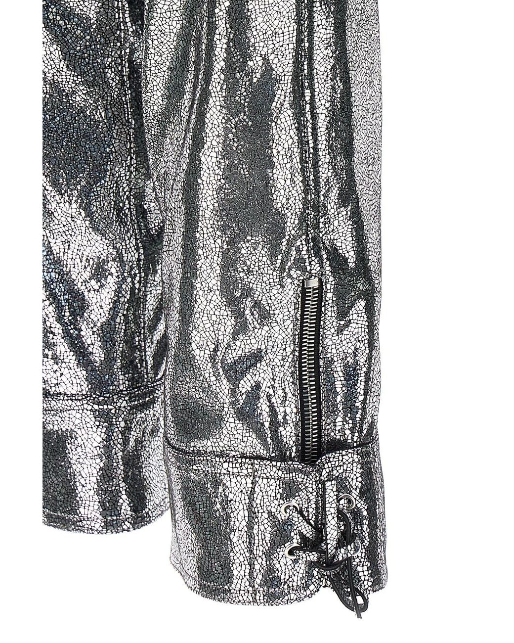 Isabel Marant Gray Ciane Zip Detailed Pants