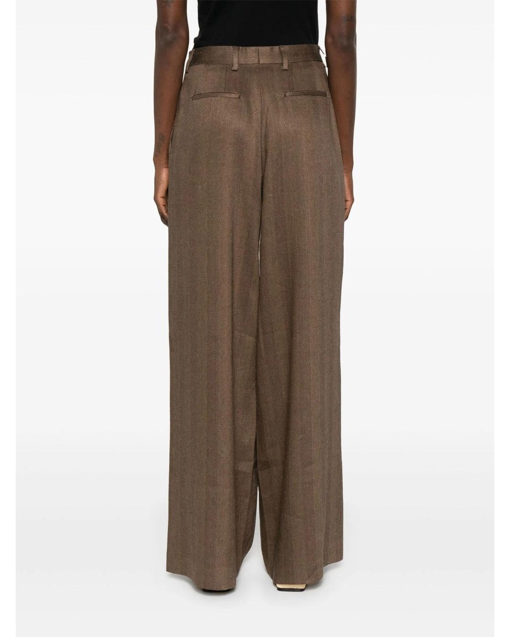 Officine Generale Brown Elia Trousers