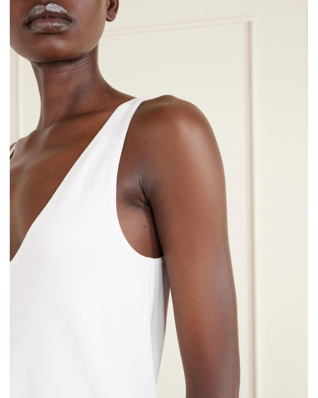 Tom Ford White Stretch-Cotton Jersey Tank
