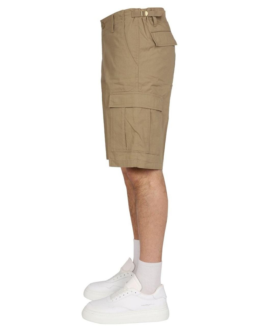Carhartt Natural Pocket Detailed Bermuda Shorts for men