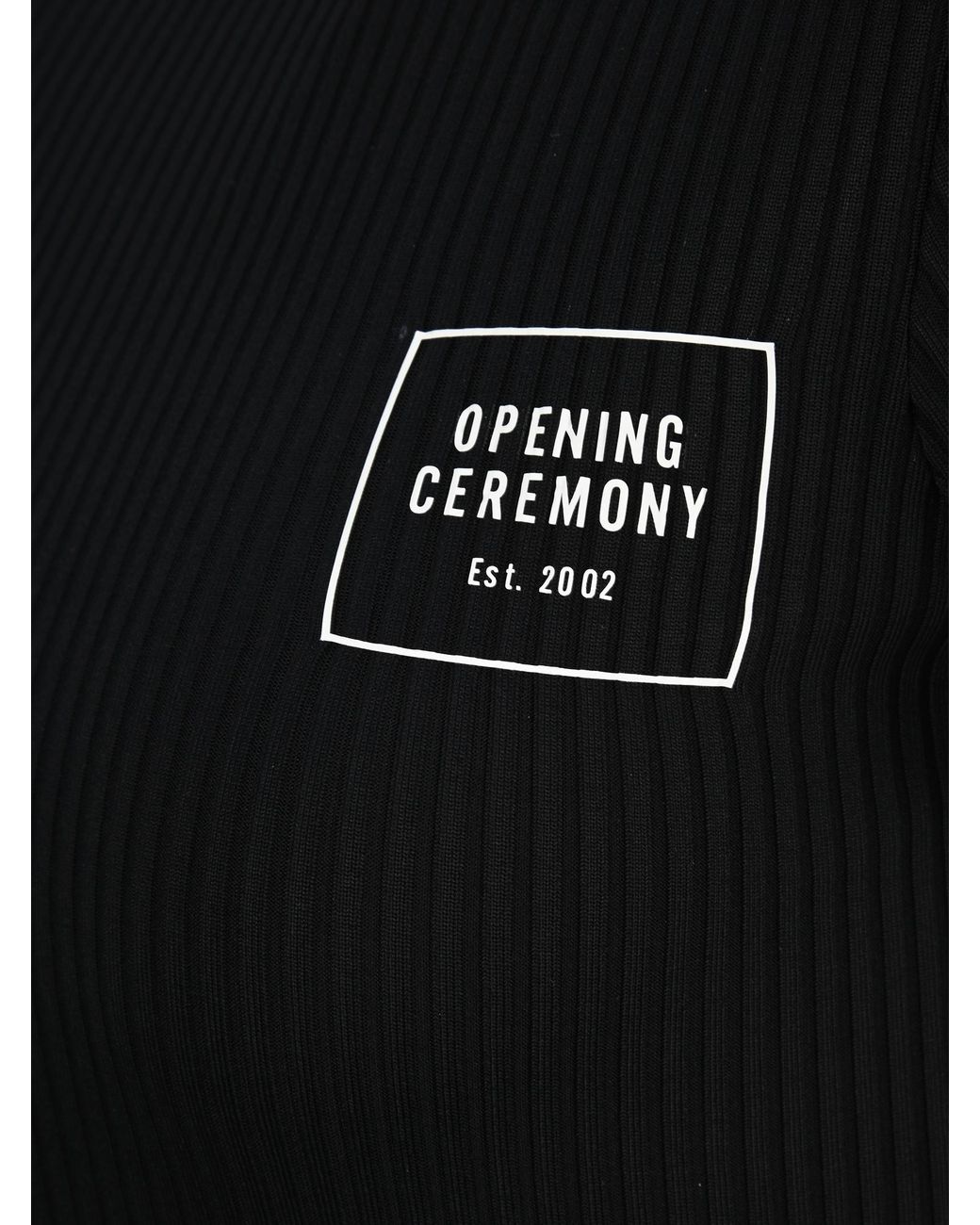 Opening Ceremony Black Box Logo-Print Stretch-Cotton T-Shirt