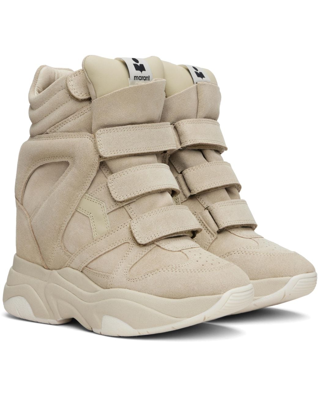Isabel Marant Natural Balskee Sneakers