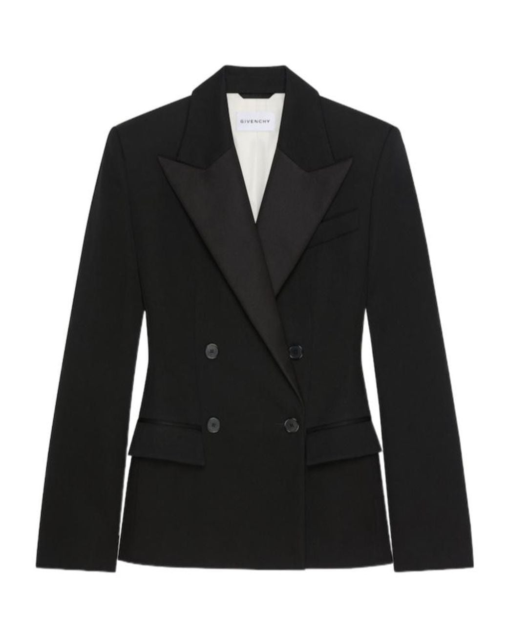 Givenchy Black Double-Breasted Jacket