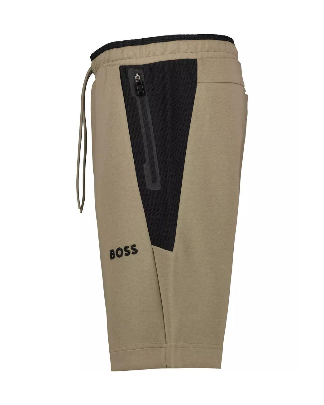 Boss Green Drawstring Lacing Shorts for men