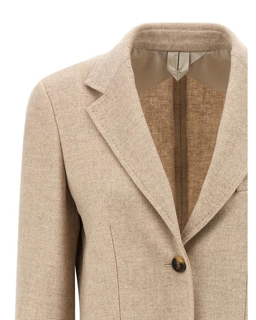 Max Mara Natural Blazers