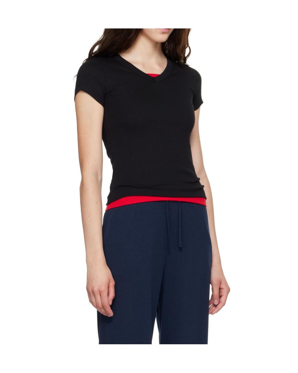 Flore Flore Black Jill Baby Tee