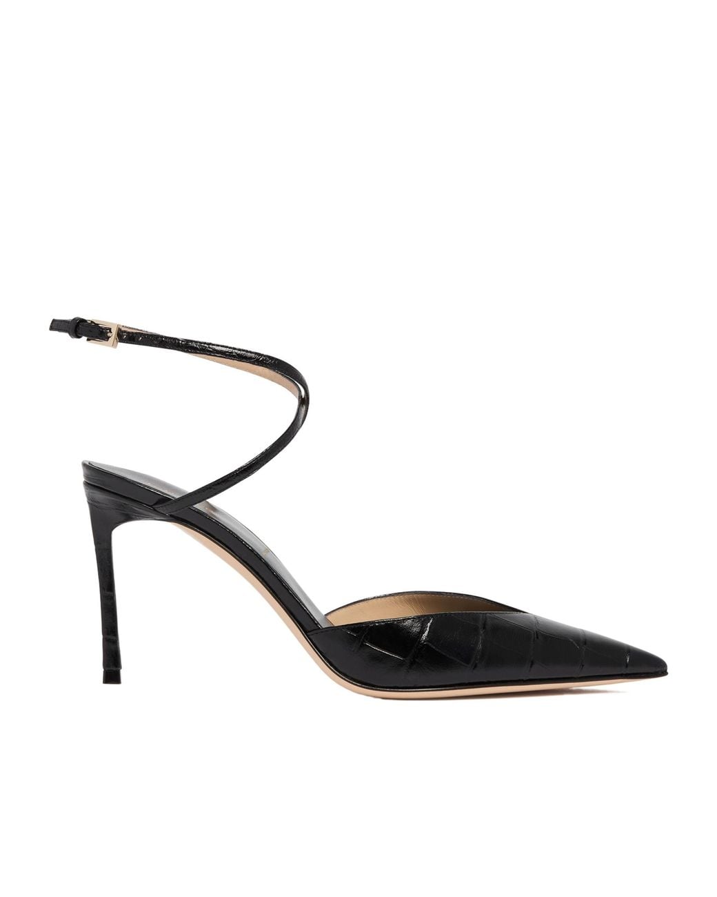 Tom Ford Black Pointed Toe Heeled Pumps