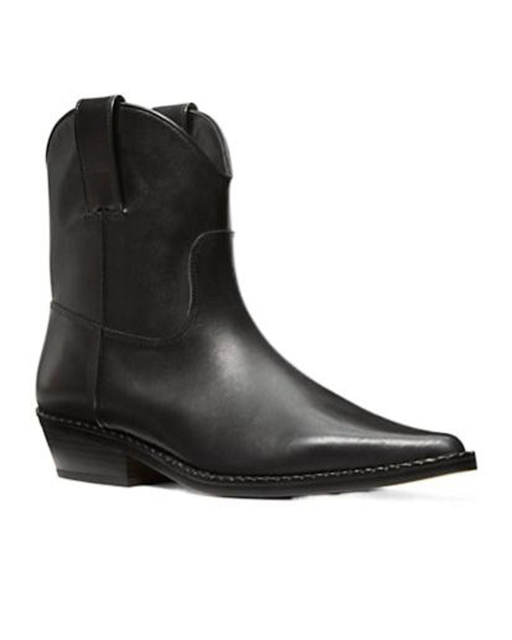 MICHAEL Michael Kors Black Cowboy Boots