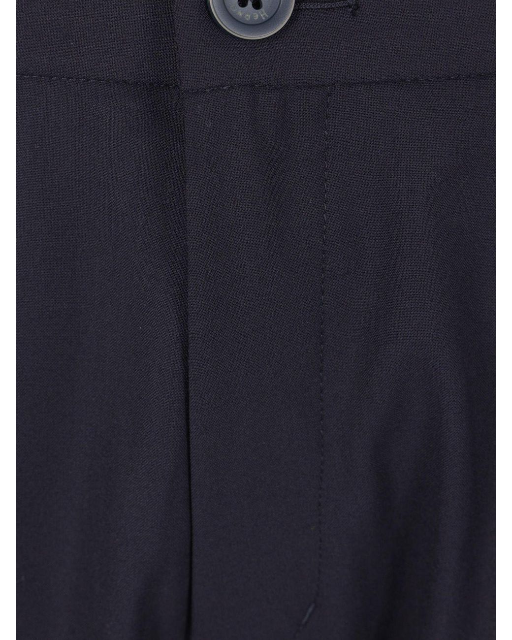 Herno Blue Logo Casual Pants for men