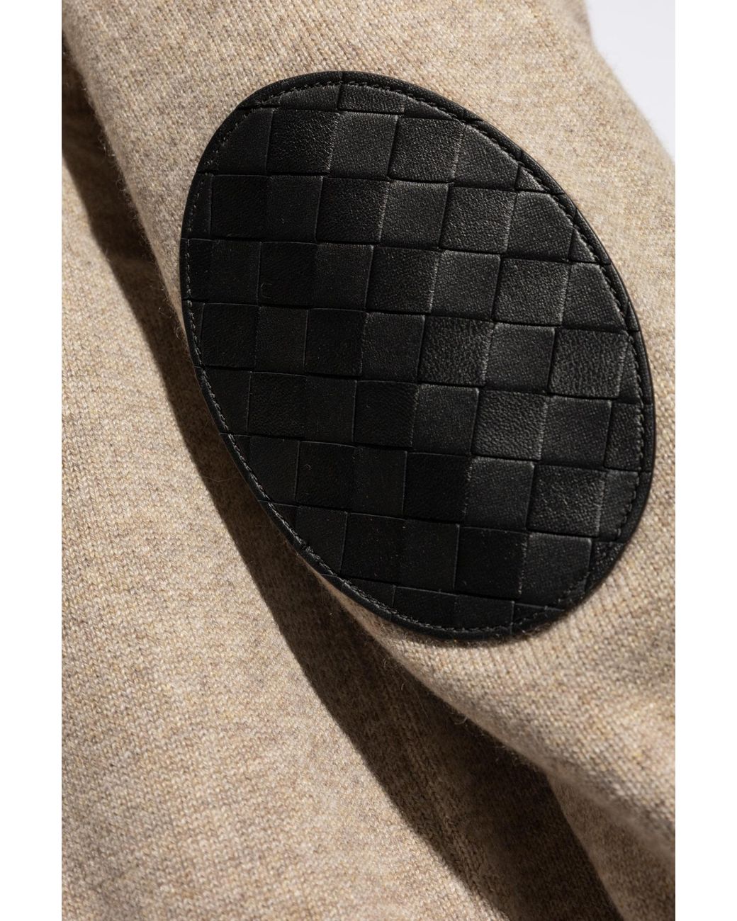 Bottega Veneta Natural Crewneck Knitted Jumper for men