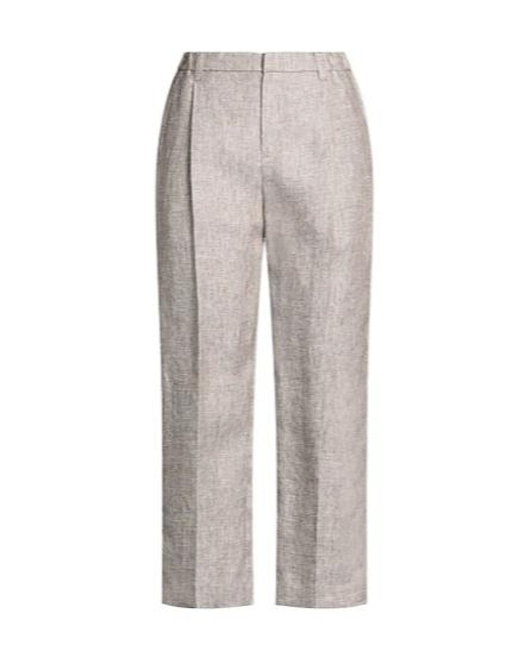 Brunello Cucinelli Gray Slim-Fitting Trousers
