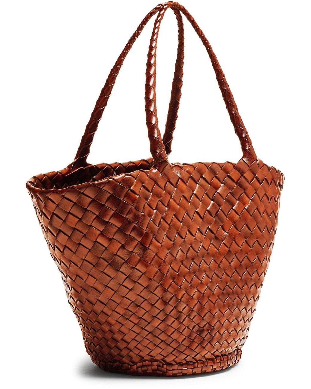 Dragon Diffusion Red Solid-Color Handbag