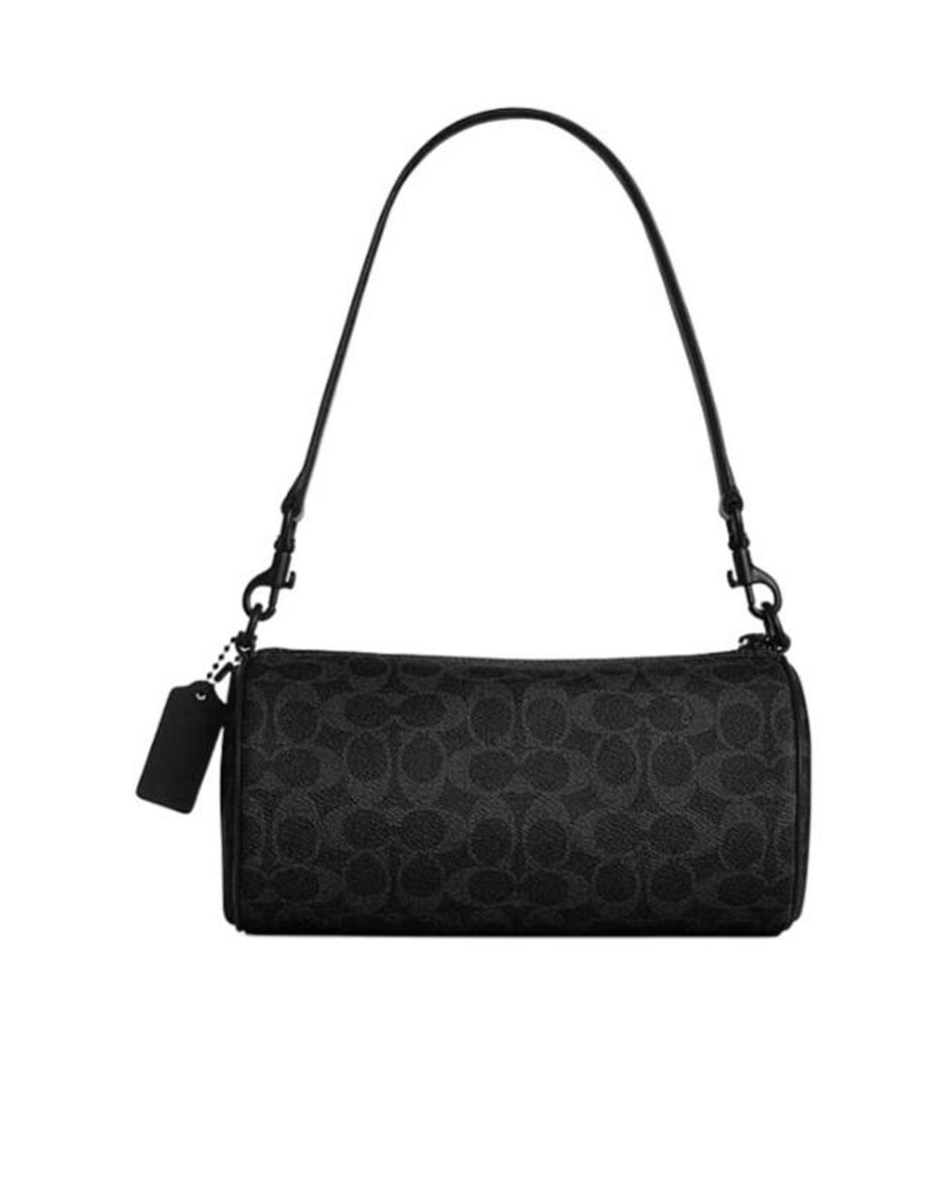COACH Black Andre Barrel Bag 24 for men