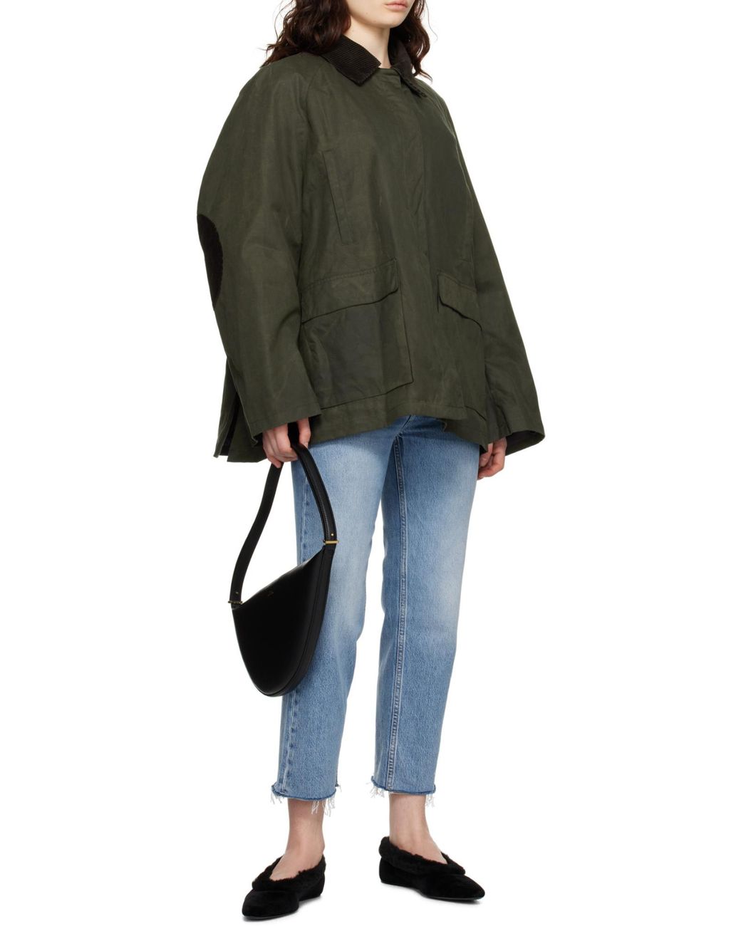 Totême Blue Totême Raw Hem High-Waist Straight Jeans