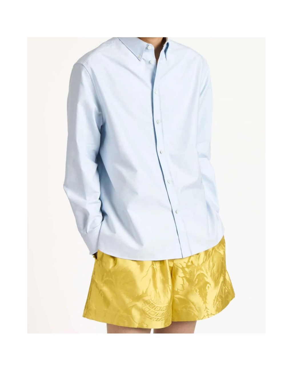 J.W. Anderson Blue Classic Shirt for men
