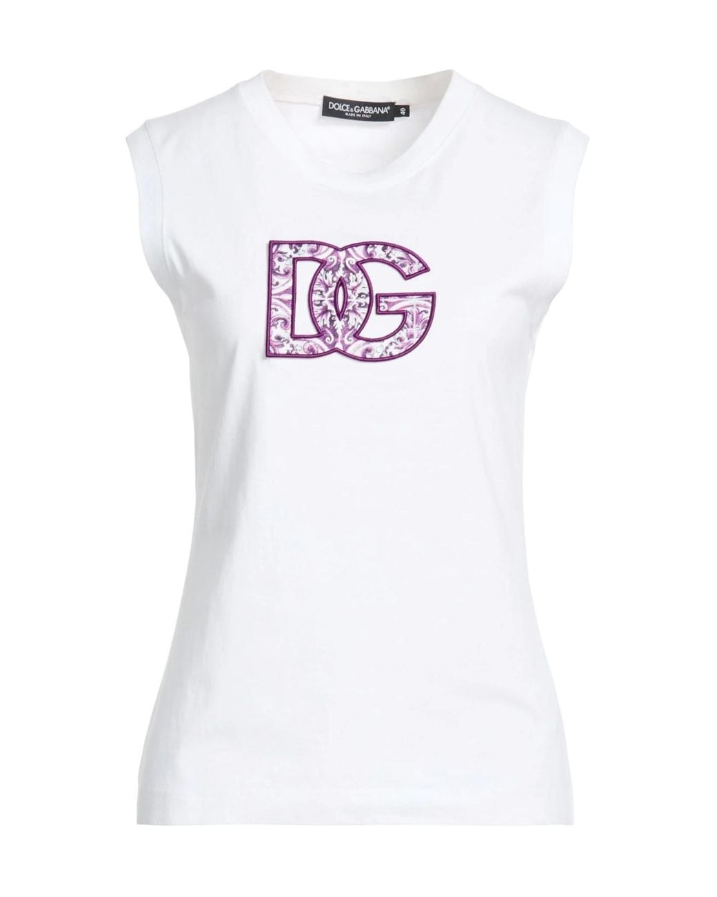 Dolce & Gabbana White Crewneck T-Shirts