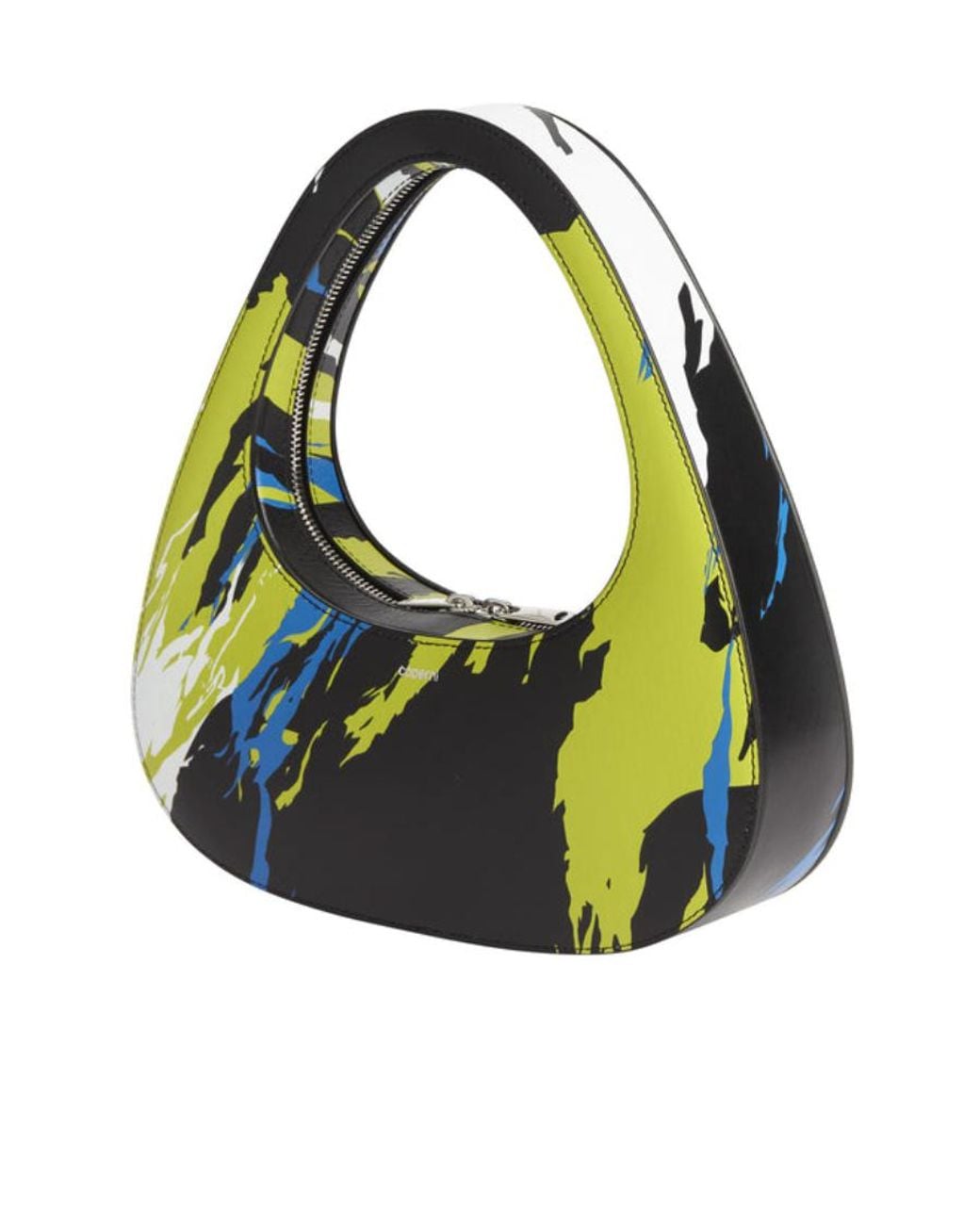 Coperni Blue Swipe Zipped Tote Bag