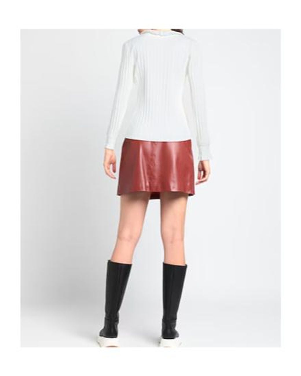 Max Mara White Long-Sleeved Knitwear
