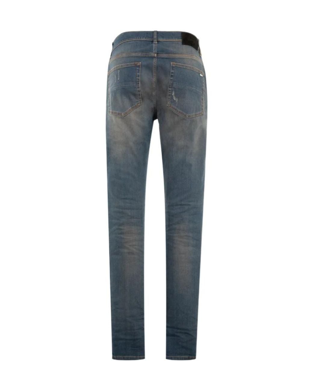 Amiri Blue Belt-Loop Jeans for men