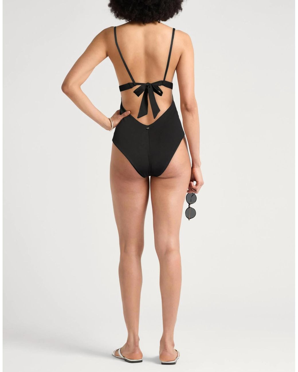 Max Mara Black One-Piece Swimsuits